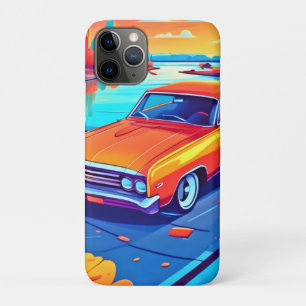 Colorful Classic Ride Design iPhone 11 Pro Case