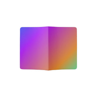 COLORFUL CLASSY GRADIENT PASSPORT HOLDER