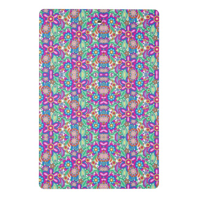 Colorful clipboard with a vibrant (Back)