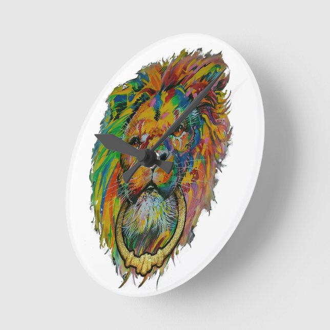 Colorful Clock (Angle)