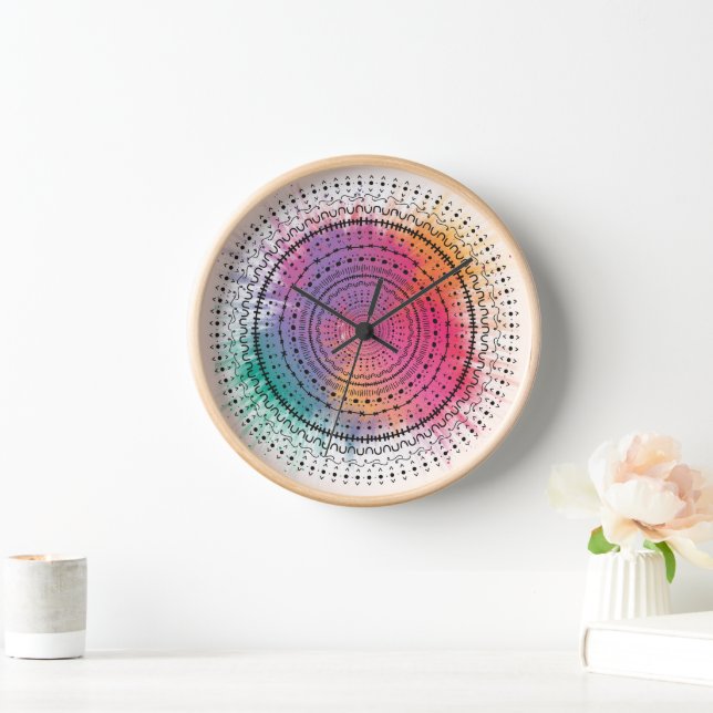 Colorful Clock (Home)