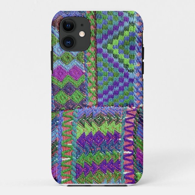 Colorful Cloth Iphone Case (Back)