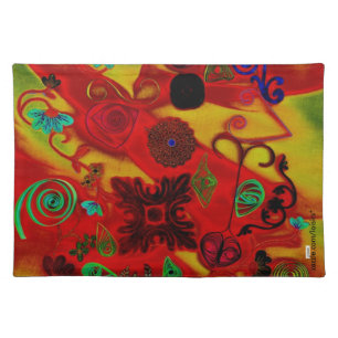 Colorful Cloth Placemat