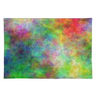 Colorful Clouds Cloth Placemat