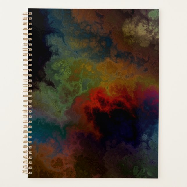 Colorful Clouds Planner (Front)