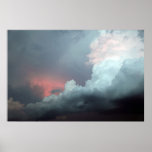 Colorful clouds poster