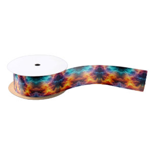 Colorful Clouds Satin Ribbon
