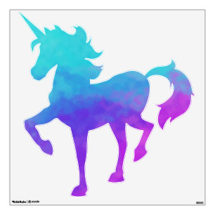 Colorful Clouds Unicorn Wall Decal