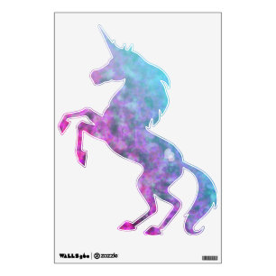Colorful Clouds Unicorn Wall Sticker