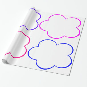 Colorful Clouds Wrapping Paper