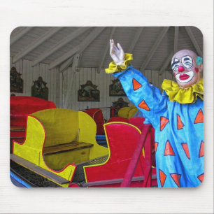 Colorful Clown Mouse Pad
