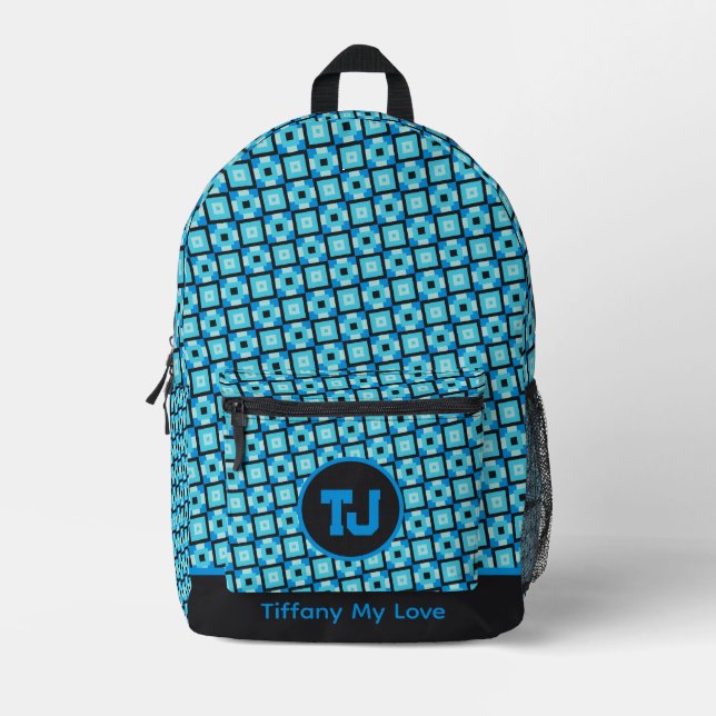 Colorful Coach Groomsmen Backpack (Front)