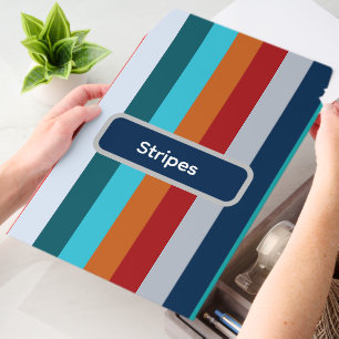 Colorful Coastal Stripes Envelope Mailers