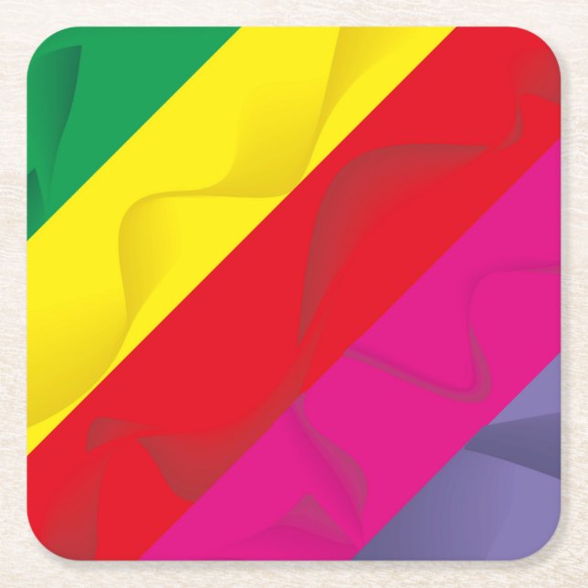 Colorful Coaster Set (Front)
