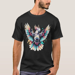 Colorful Cockatoo Parrot Bird Lover Bird Watching T-Shirt
