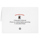 Colorful Cockeral Art (Back Horizontal)