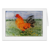 Colorful Cockeral Art (Front Horizontal)