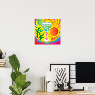 Colorful Cocktail Poster