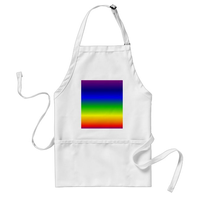 Colorful Color Customized Designer Adult Apron (Front)