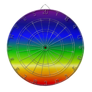 Colorful Color Customized Designer Dartboard With Darts