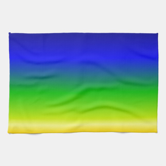 Colorful Color Customized Designer Kitchen Towel (Horizontal)
