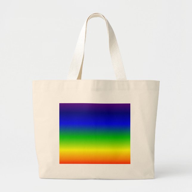Colorful Color Customized Designer Large Tote Bag (Front)