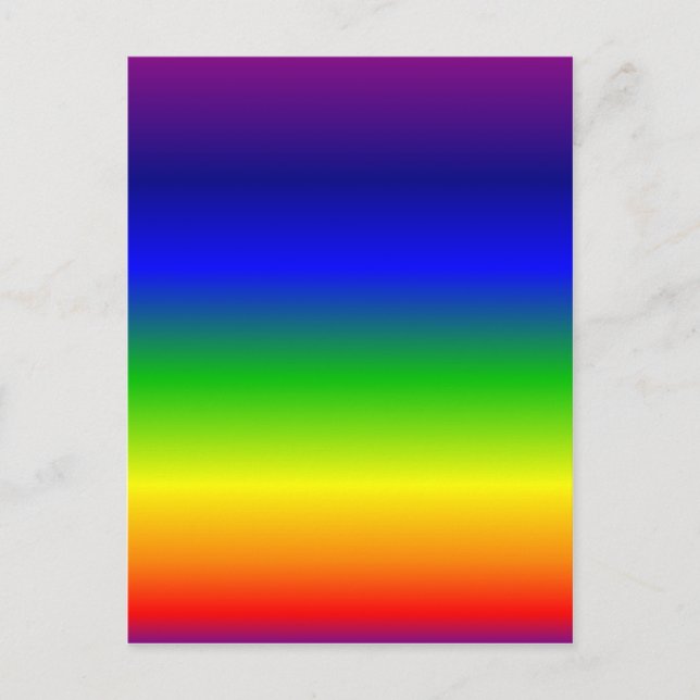 Colorful Color Customized Designer Postcard (Front)