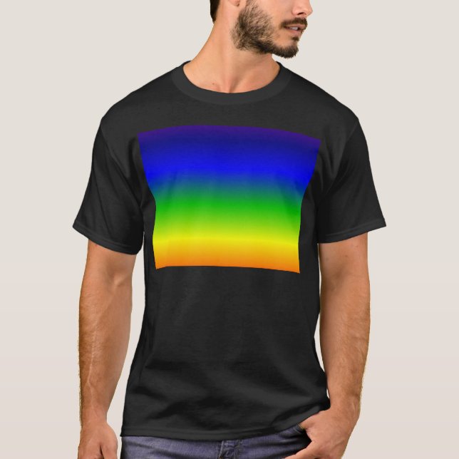 Colorful Color Customized Designer T-Shirt (Front)