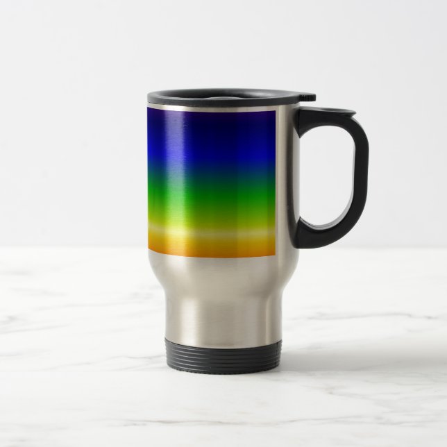 Colorful Color Customized Designer Travel Mug (Right)
