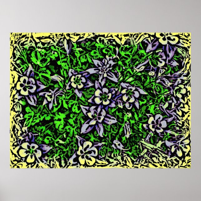 Colorful Colorado canvas print (Front)