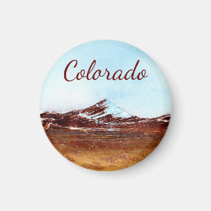 Colorful Colorado Magnet