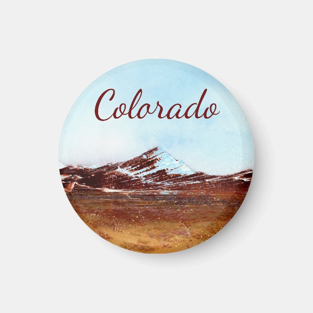 Colorful Colorado Magnet (Front)