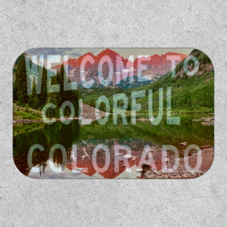 Colorful Colorado Maroon Bells Patch