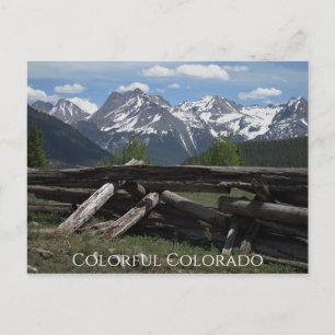 Colorful Colorado Molas Pass San Juan Mountains Postcard