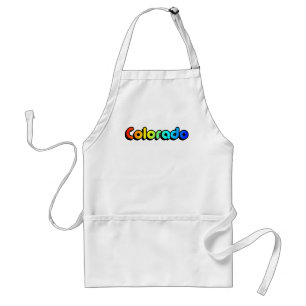 colorful colorado. v2. adult apron