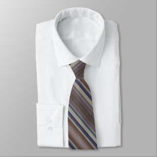 Colorful Colors Of The Year Diagonal Stripes       Neck Tie