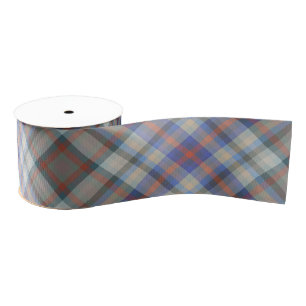 Colorful Colors Of The Year Stripes Pattern Grosgrain Ribbon