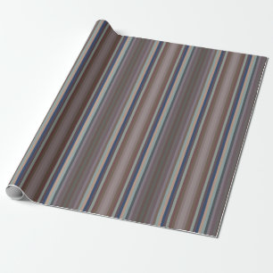 Colorful Colors Of The Year Stripes Pattern Wrapping Paper