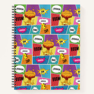 Colorful Comic Book Personalized Name Pop Art