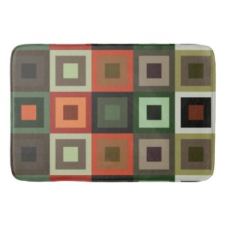 Colorful Concentric Square Geometric 