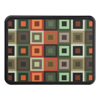 Colorful Concentric Square Geometric 