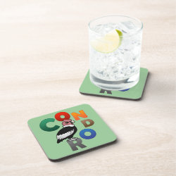 Colorful Condor Beverage Coaster