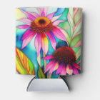 Colorful Coneflower Cooler to Keep Drinks Chilled