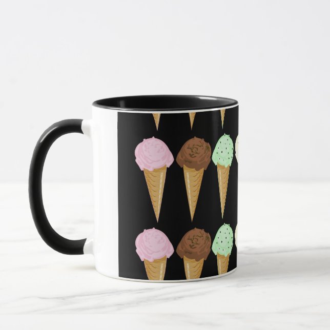 Colorful Cones Mug (Left)