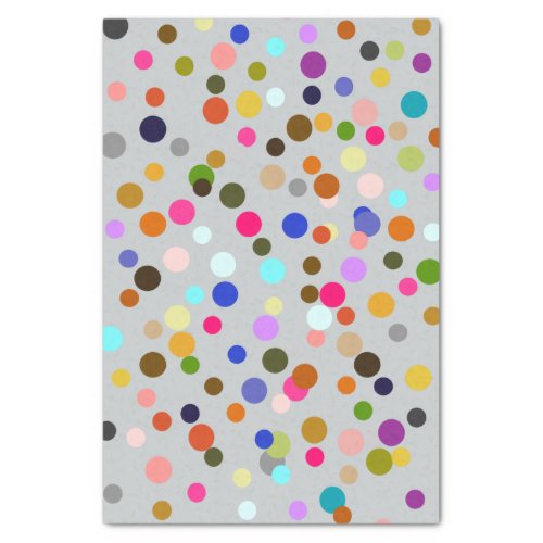 Colorful Confetti Art Tissue Paper
