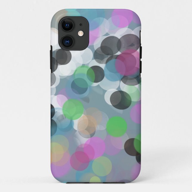 Colorful Confetti Bokeh Dots Case-Mate iPhone Case (Back)