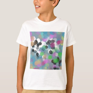 Colorful Confetti Bokeh Dots T-Shirt