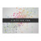Colorful Confetti Bokeh on Gray Gift Certificate
