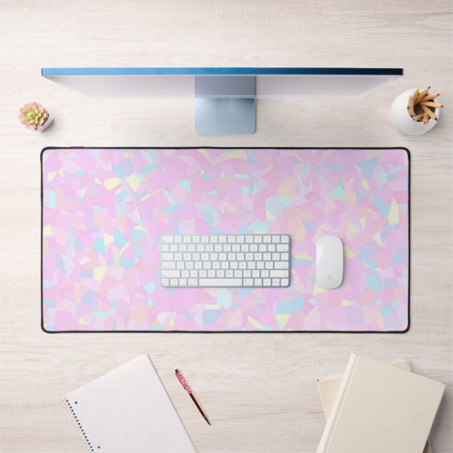 Colorful Confetti   Desk Mat (Office 1)