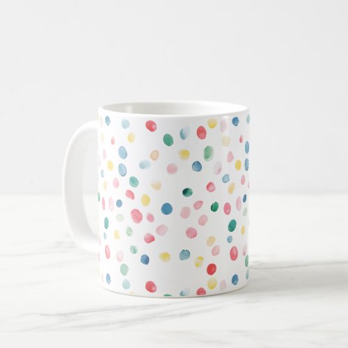 Colorful Confetti Dots Coffee Mug